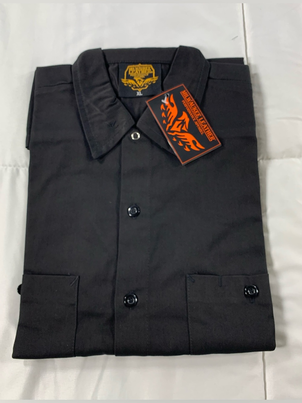 New Milwaukee button up T-shirt size XL